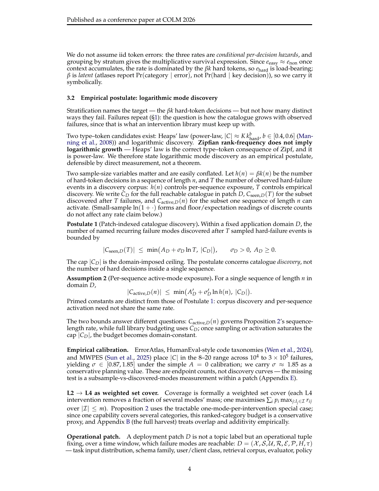Page 4 of The Architecture of Errors: From Universal Impossibility to Patch-Local LLM Reliability