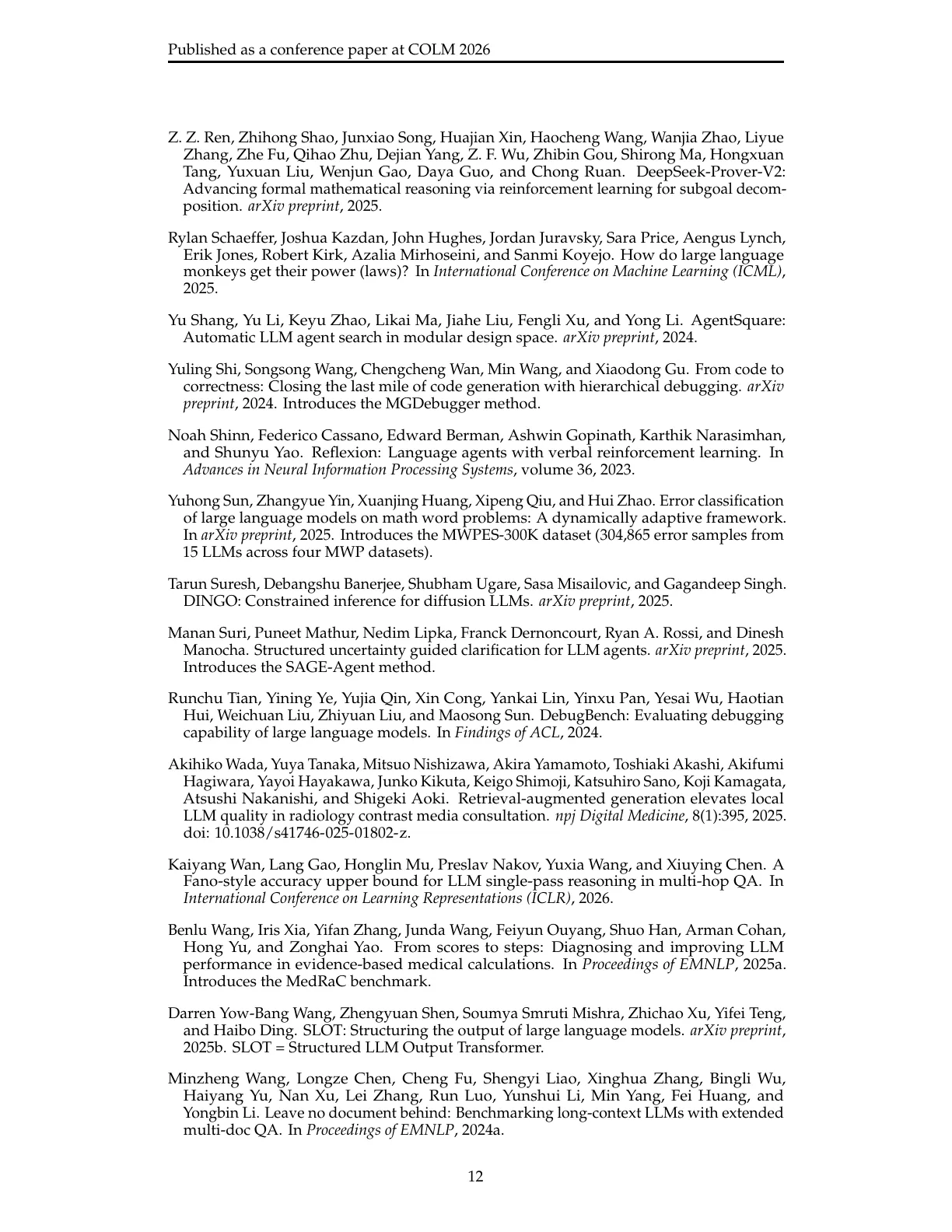 Page 12 of The Architecture of Errors: From Universal Impossibility to Patch-Local LLM Reliability