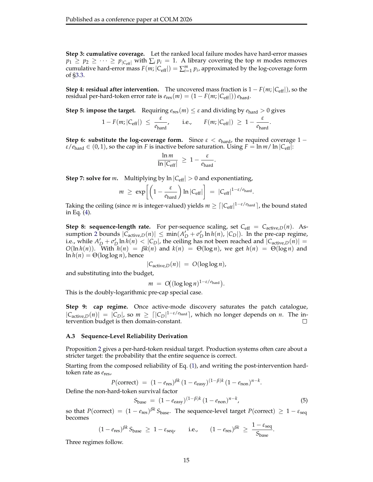Page 15 of The Architecture of Errors: From Universal Impossibility to Patch-Local LLM Reliability