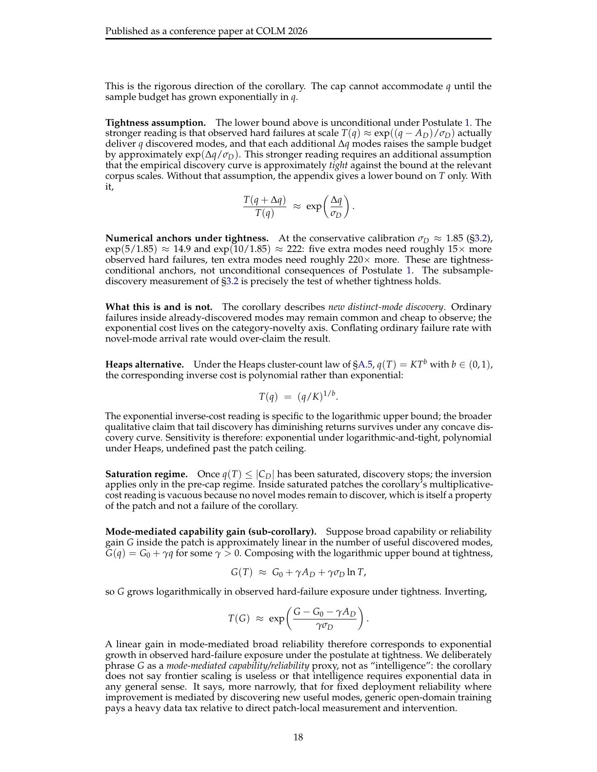 Page 18 of The Architecture of Errors: From Universal Impossibility to Patch-Local LLM Reliability