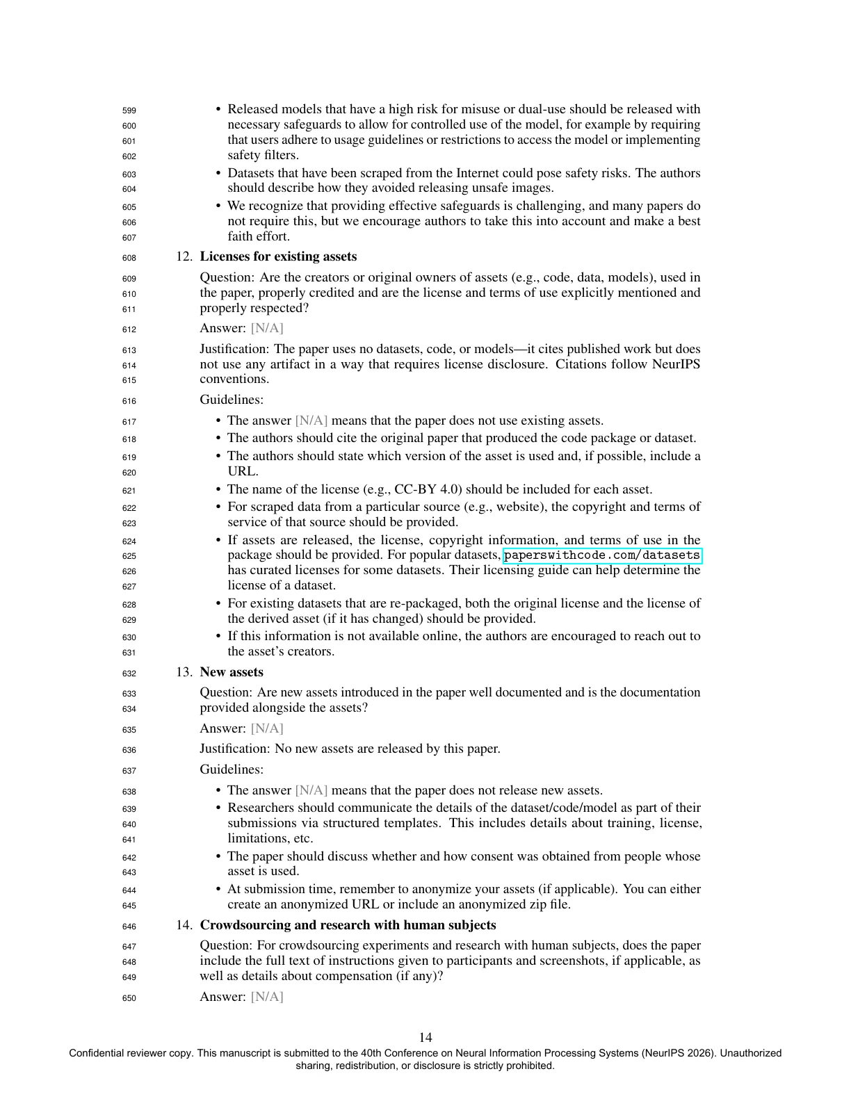 Page 14 of Beyond Exponential Decay: Rethinking Error Accumulation in Large Language Models