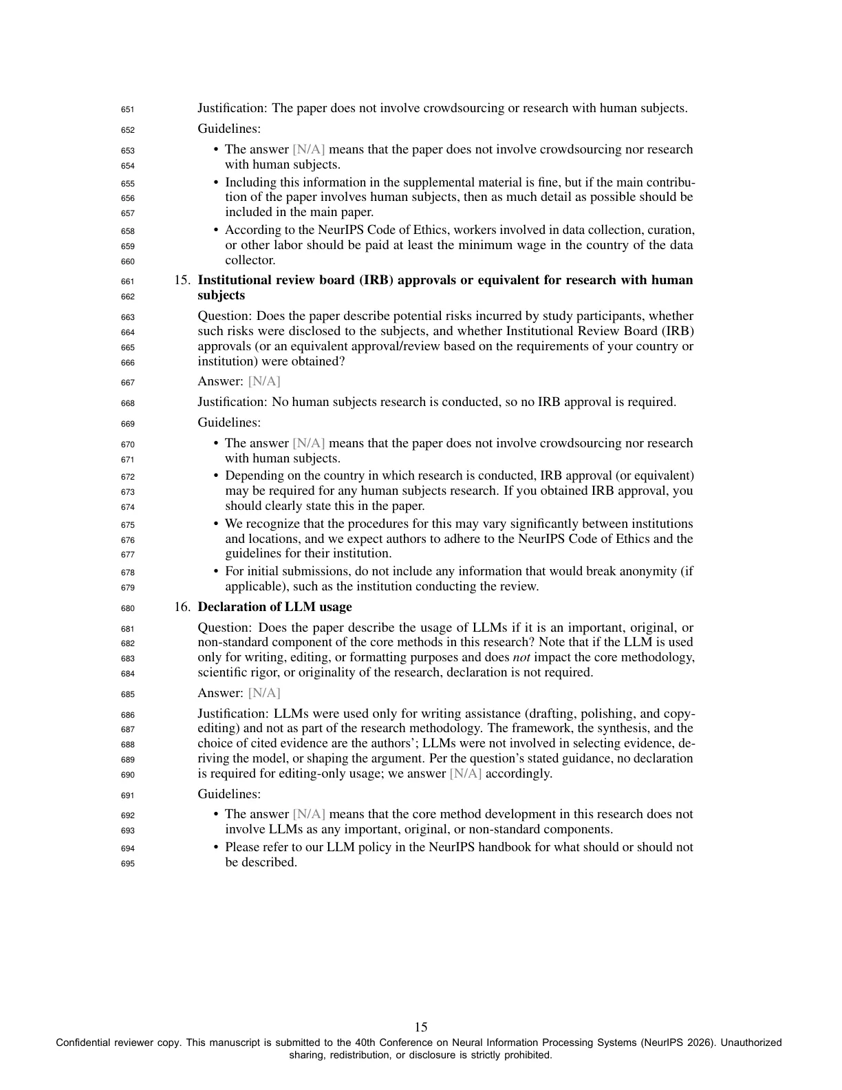 Page 15 of Beyond Exponential Decay: Rethinking Error Accumulation in Large Language Models