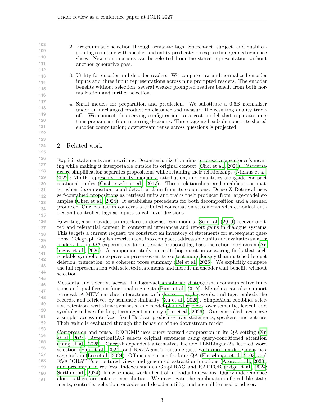 Page 3 of Clarify, Then Focus: Statement Normalization for Conversation Analytics at Scale