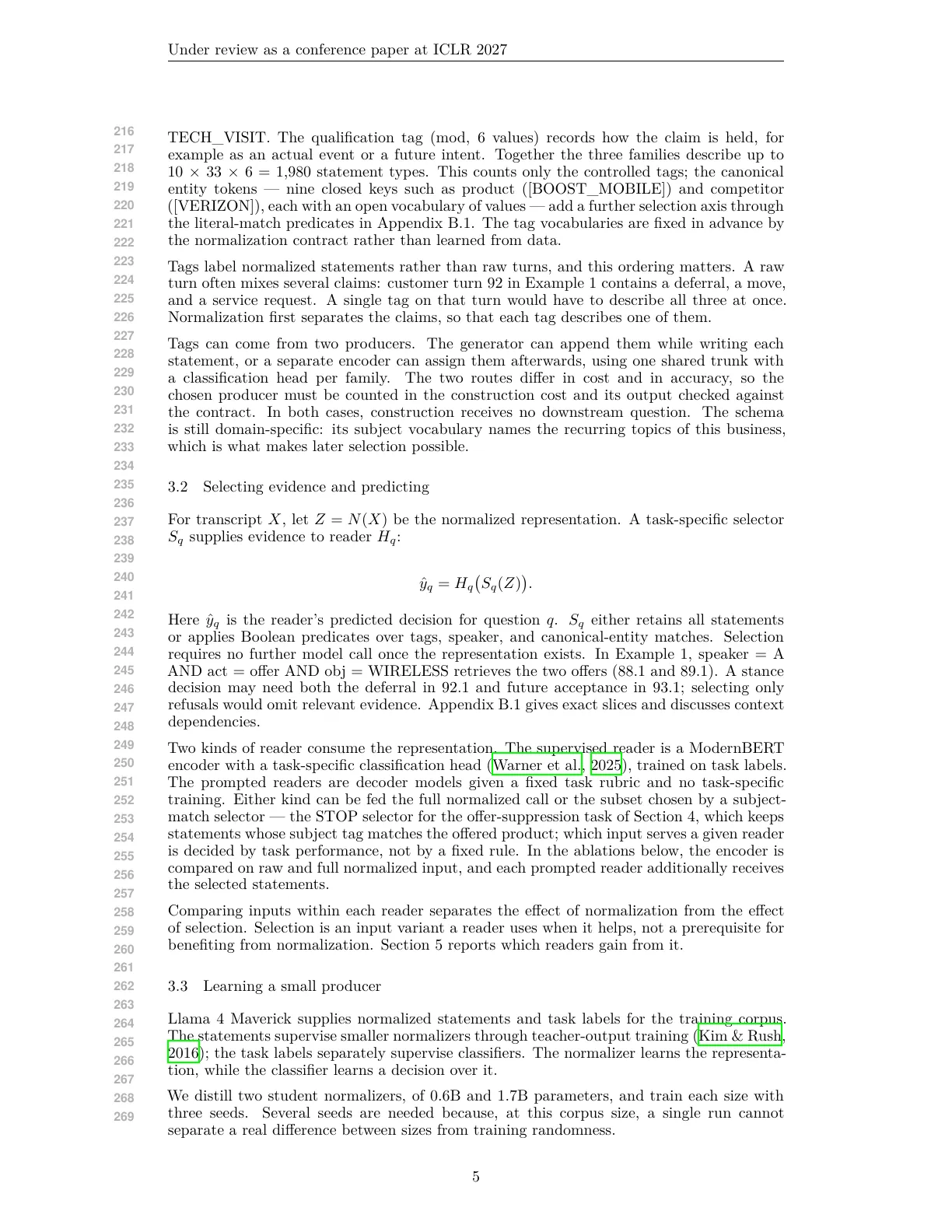 Page 5 of Clarify, Then Focus: Statement Normalization for Conversation Analytics at Scale