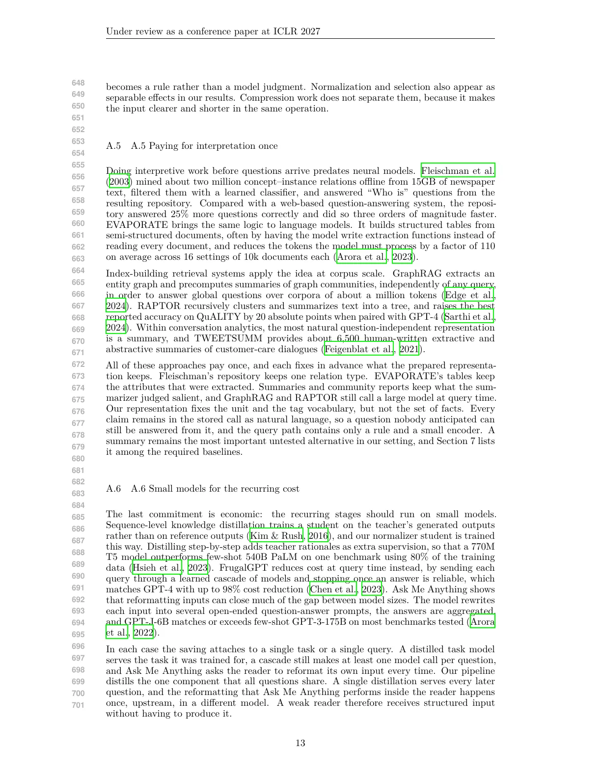Page 13 of Clarify, Then Focus: Statement Normalization for Conversation Analytics at Scale