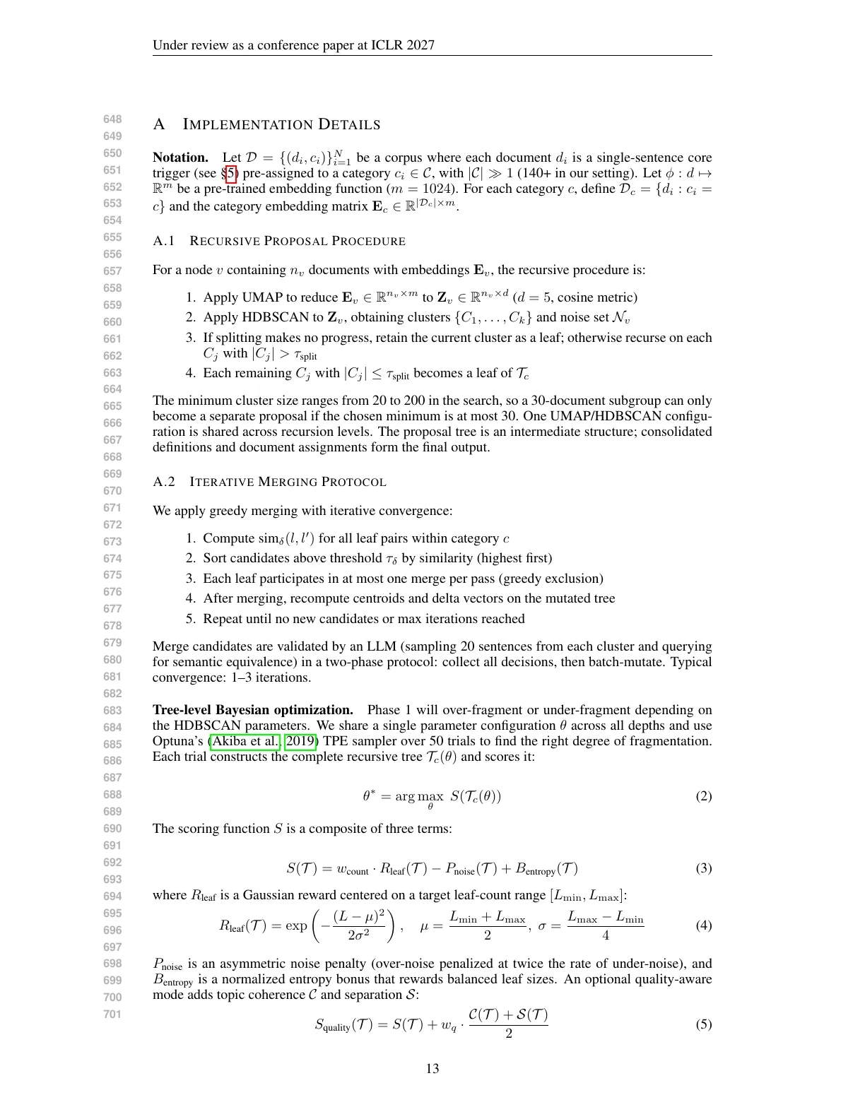 Page 13 of Clusters Are Proposals: Discovering Hidden Subcategories in Pre-Categorized Text