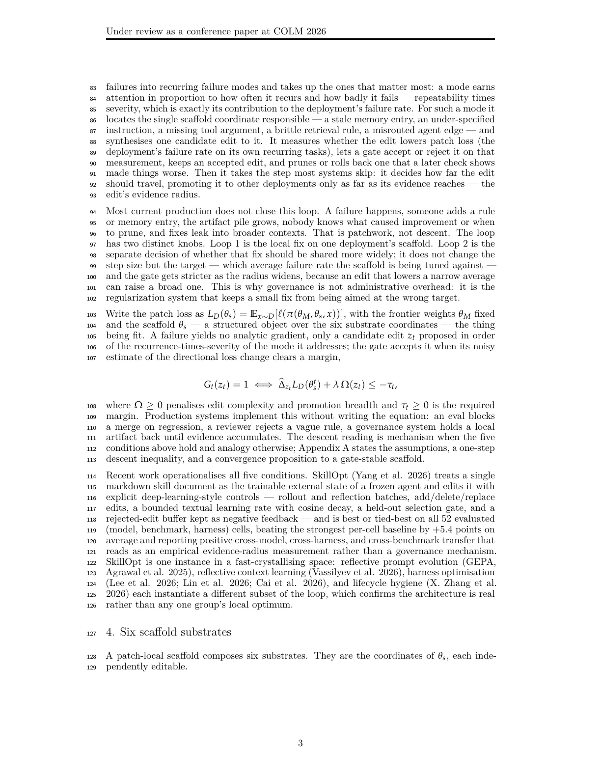 Page 3 of Frontier and Localhost: How Production AI Learns Outside the Weights