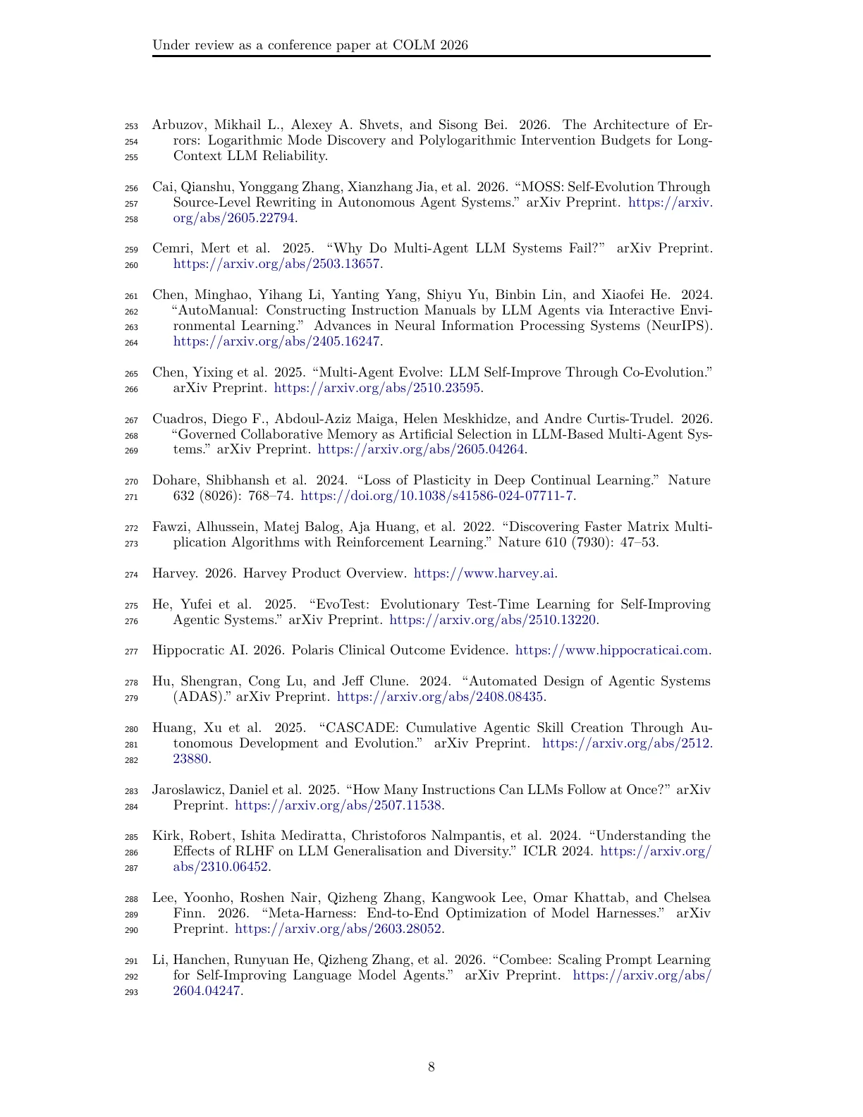 Page 8 of Frontier and Localhost: How Production AI Learns Outside the Weights