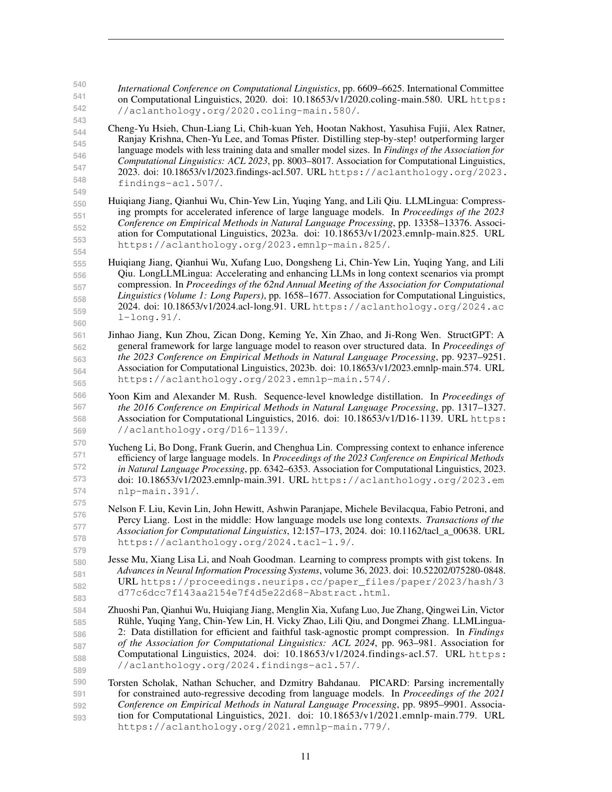 Page 11 of Evaluating Relational Context Compression at Realized Token Budgets