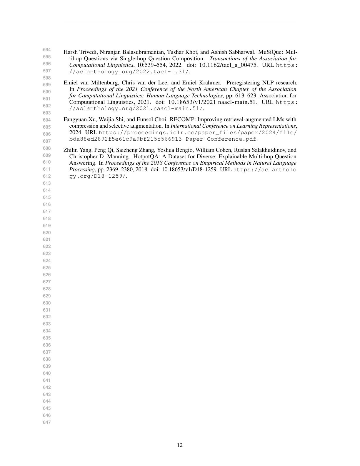 Page 12 of Evaluating Relational Context Compression at Realized Token Budgets