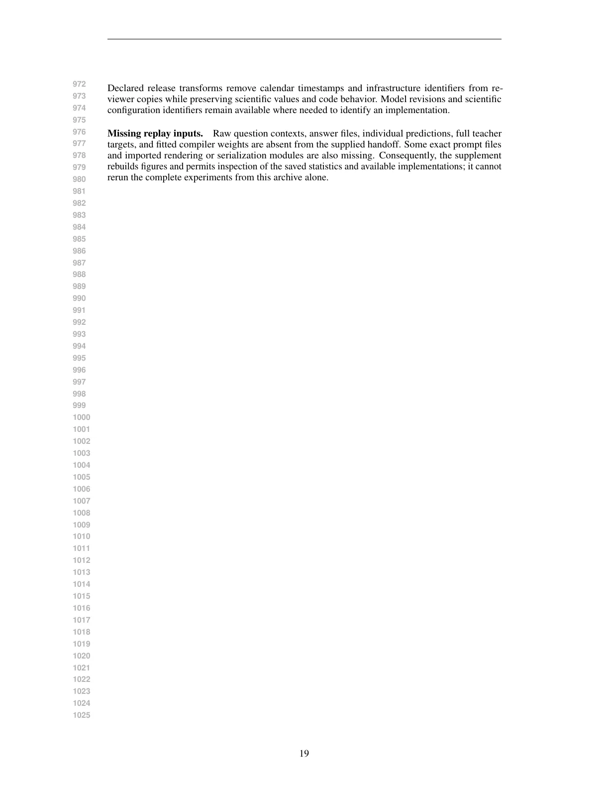 Page 19 of Evaluating Relational Context Compression at Realized Token Budgets