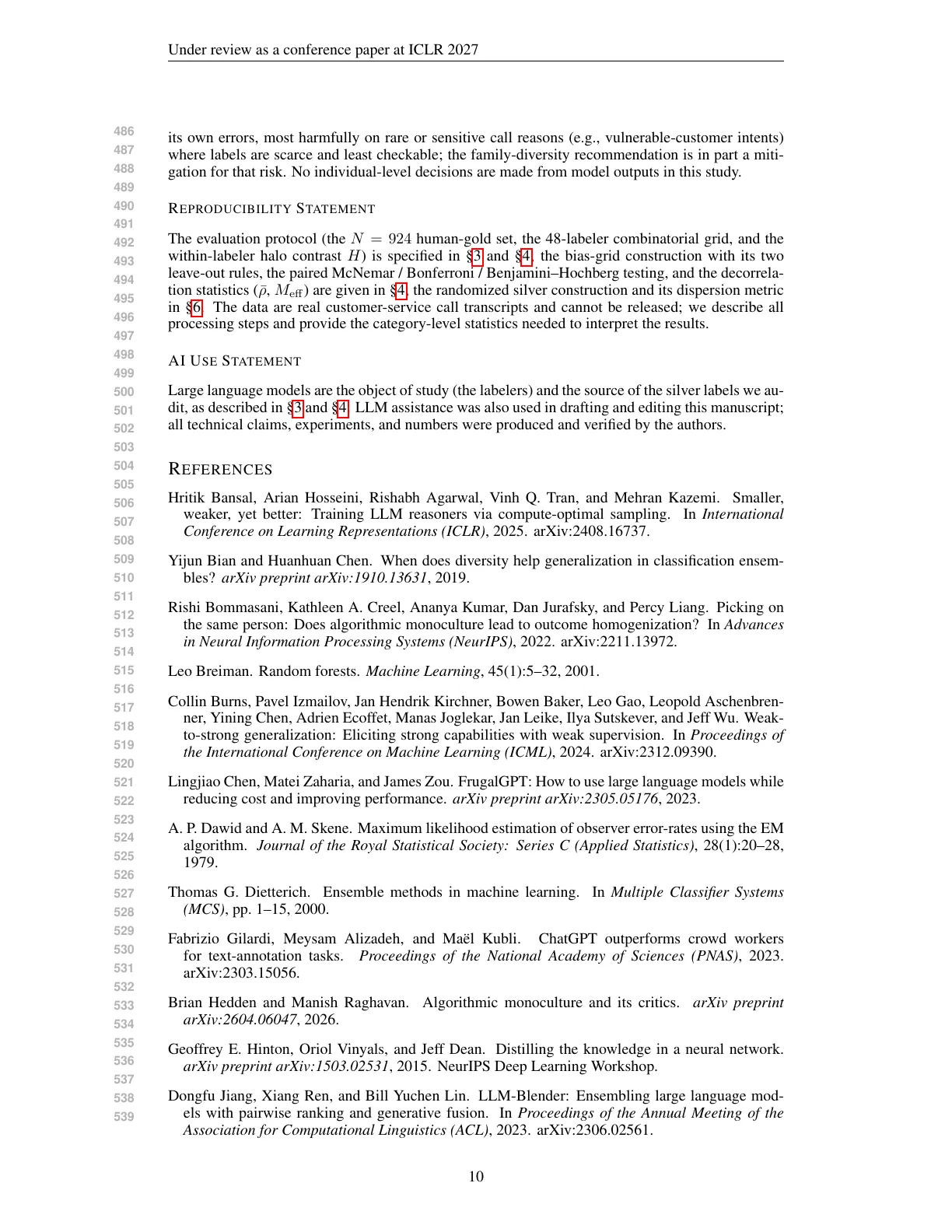 Page 10 of The Same-Family Halo: A Gold-Free Audit of Source-Dependent Agreement in LLM Silver Labeling