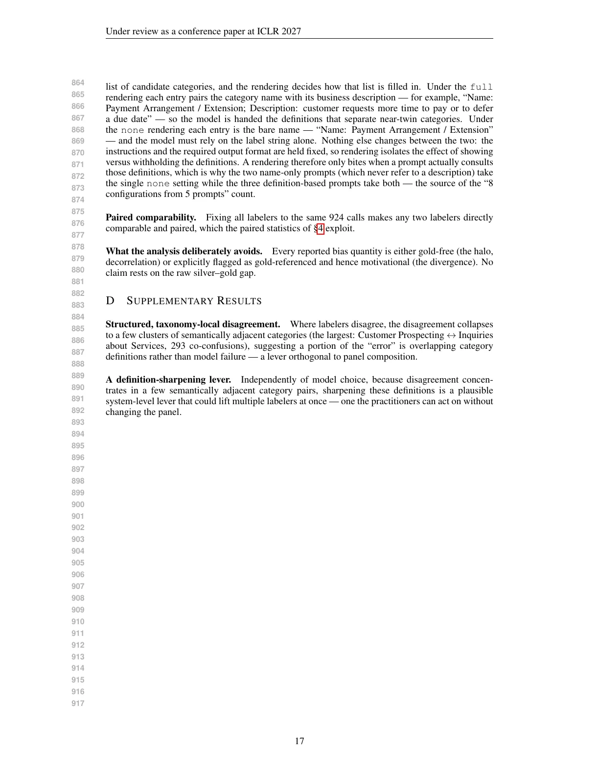 Page 17 of The Same-Family Halo: A Gold-Free Audit of Source-Dependent Agreement in LLM Silver Labeling