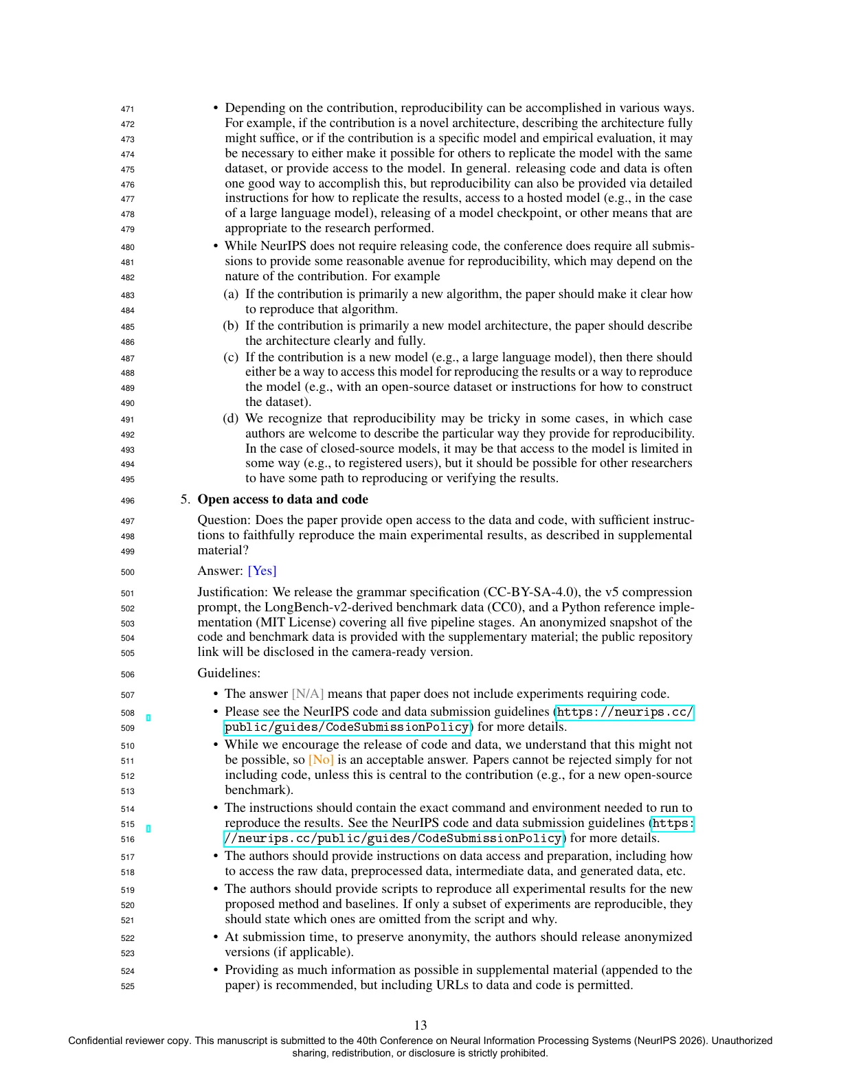 Page 13 of Telegraph English: Semantic Prompt Compression via Structured Symbolic Rewriting