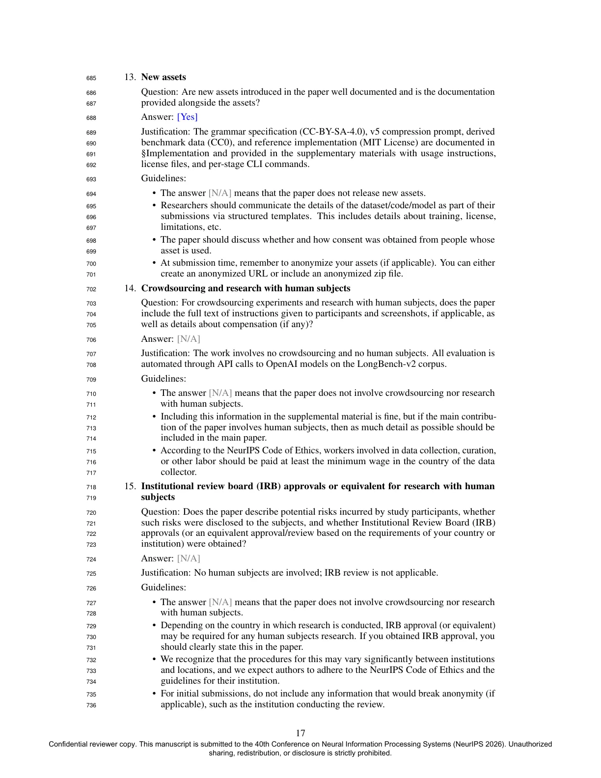 Page 17 of Telegraph English: Semantic Prompt Compression via Structured Symbolic Rewriting